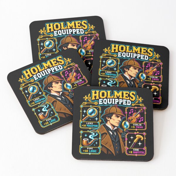Item preview, Sherlock Holmes: Pixel Detective Gear Equipped designed and sold by Fenay Designs.