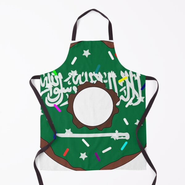 Item preview, Saudi Arabia Flag Donut – Colorful Sprinkles Country Pride designed and sold by TheIconSmith.