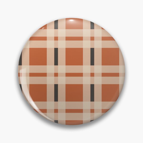 Item preview,  Fall Season Rust Orange Tartan Plaid Pattern designed and sold by ArtwithRabbit.