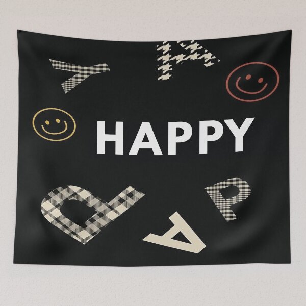 Item preview, Happy Day – Retro Pattern & Smiley Faces designed and sold by Xtention Co..