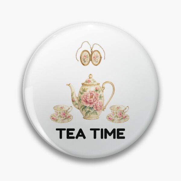 Item preview, Tea Time - Vintage Floral Tea Set designed and sold by walbayzon.