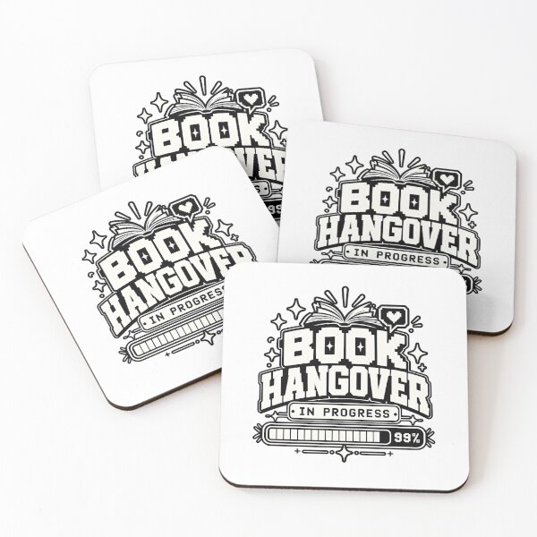 Item preview, Book Hangover In Progress Minimalist Reader designed and sold by Win Hardy.