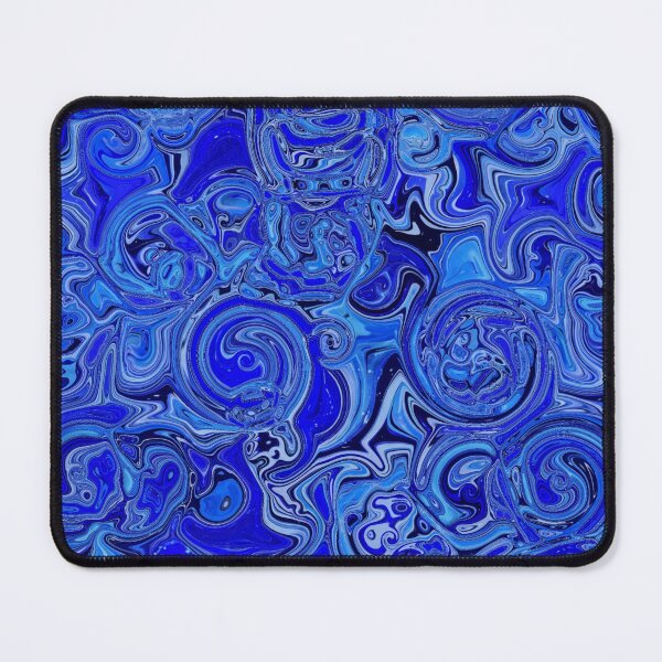 Item preview, Royal Blue Hydrangea Fractal Circles designed and sold by SXW Designs.