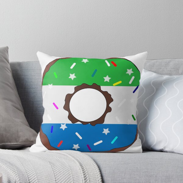 Item preview, Sierra Leone Flag Donut – Colorful Sprinkles Country Pride designed and sold by TheIconSmith.