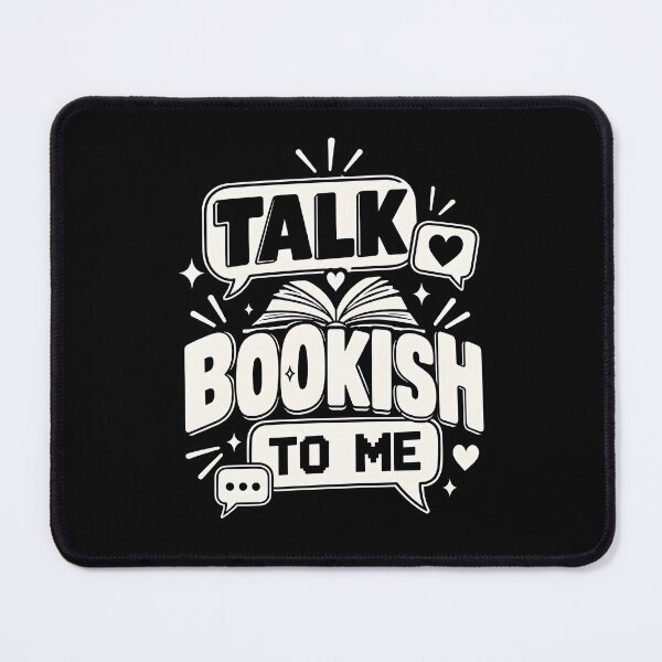 Item preview, Talk Bookish To Me Modern Typography Reader designed and sold by Win Hardy.