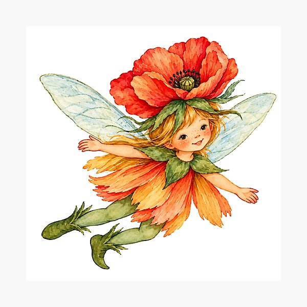 Item preview, Poppy Fairy designed and sold by Zeewind.