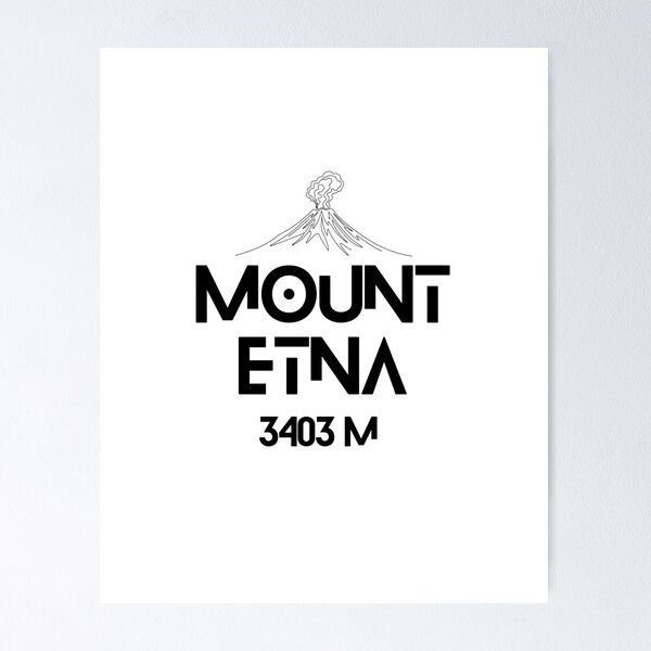 Item preview, Monte Etna designed and sold by AboveSeaLevel.