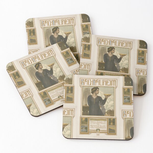 Item preview, Bad Nauheim Spa Cure Cissarz 1904 designed and sold by artofuniverse.