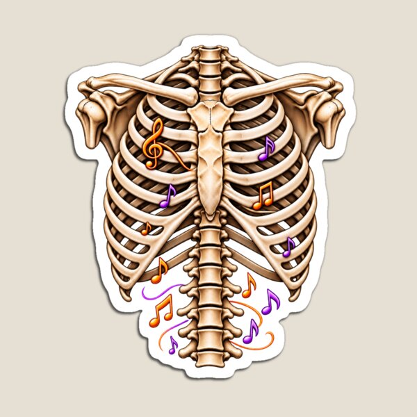 Item preview, Anatomical Music Skeleton for Musicians and Music Lovers designed and sold by Meandmyshop.
