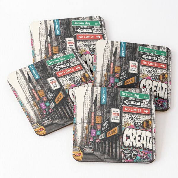 Item preview, Create Your Own Path – NYC Street Art Graffiti designed and sold by Xtention Co..