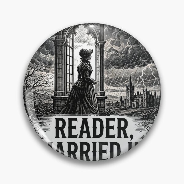 Item preview, Reader I Married Him T-Shirt | Jane Eyre Shirt | Classic Literature Tee designed and sold by stacyanne324.