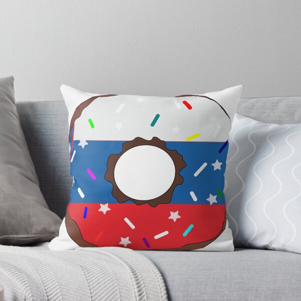Item preview, Slovenia Flag Donut – Colorful Sprinkles Country Pride designed and sold by TheIconSmith.