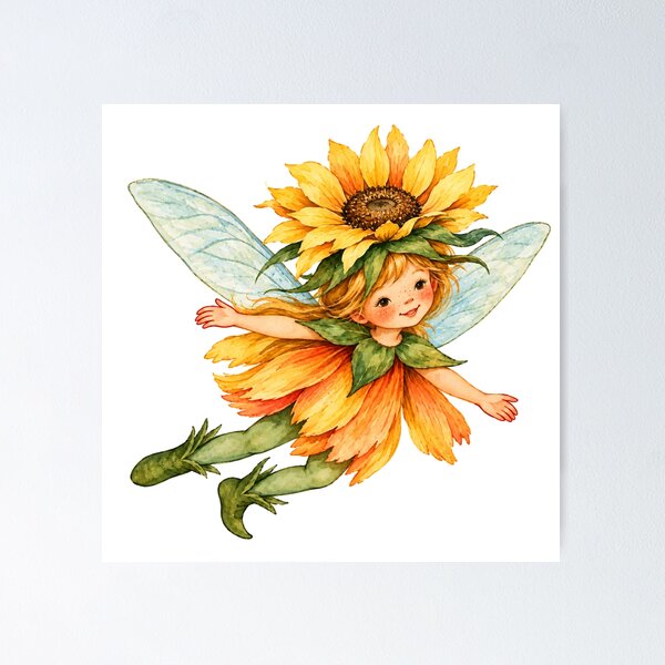 Item preview, Sunflower Fairy designed and sold by Zeewind.
