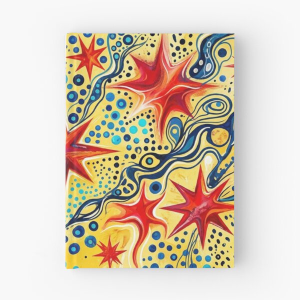 Item preview, Cosmic Dance of Red Stars designed and sold by Sigtrix.