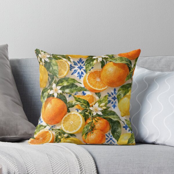 Item preview, Spanish Citrus Sunshine – Oranges, Lemons & Mediterranean Summer designed and sold by Jandedan.