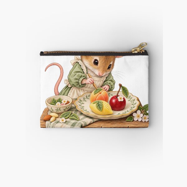 Item preview, Mouse Marzipan Sculptor Christmas Watercolor Storybook designed and sold by gallleriaworld.