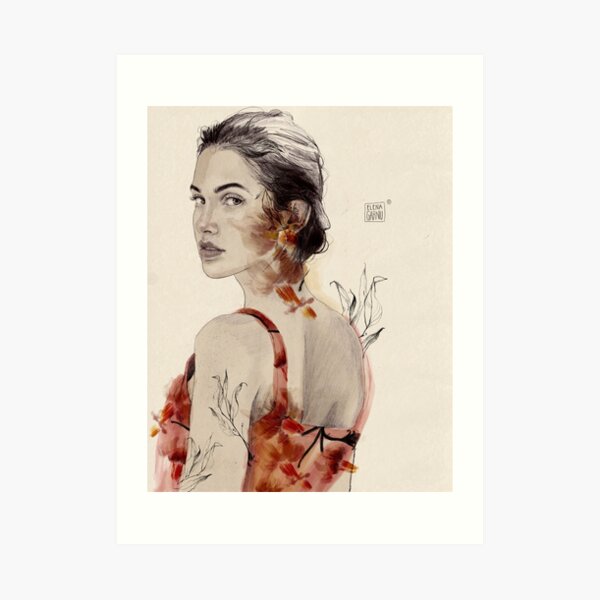 VALENTINA Art Print