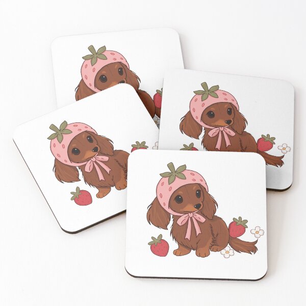 Item preview, Strawberry Dachshund designed and sold by topicj.