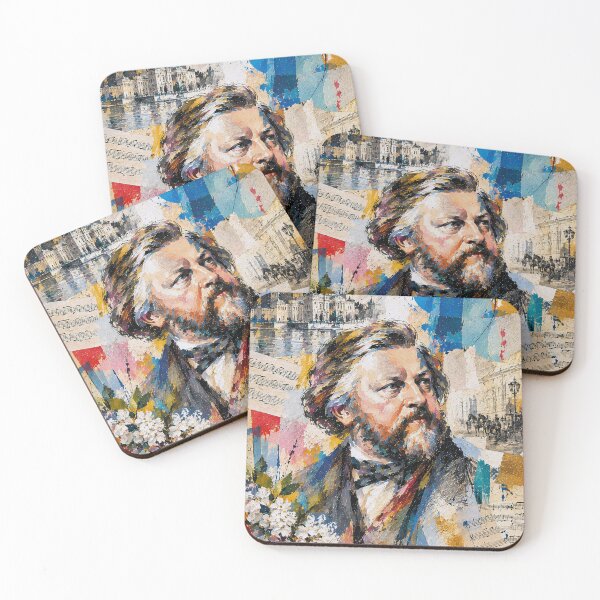 Item preview, Georges Bizet Painting – Portrait of the Famous French Composer designed and sold by GalleryKauffeld.