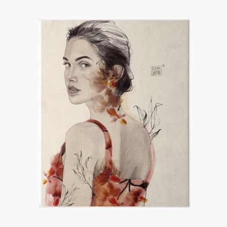 VALENTINA Art Board Print