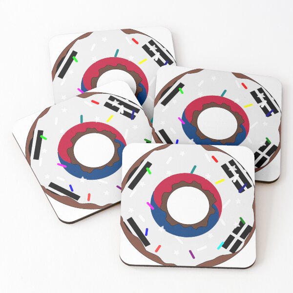 Item preview, South Korea Flag Donut – Colorful Sprinkles Country Pride designed and sold by TheIconSmith.