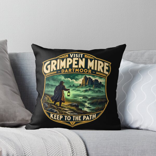 Item preview, Sherlock Holmes: Grimpen Mire Keep to the Path designed and sold by Fenay Designs.