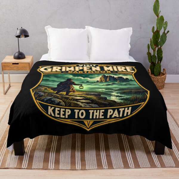 Item preview, Sherlock Holmes: Grimpen Mire Keep to the Path designed and sold by Fenay Designs.