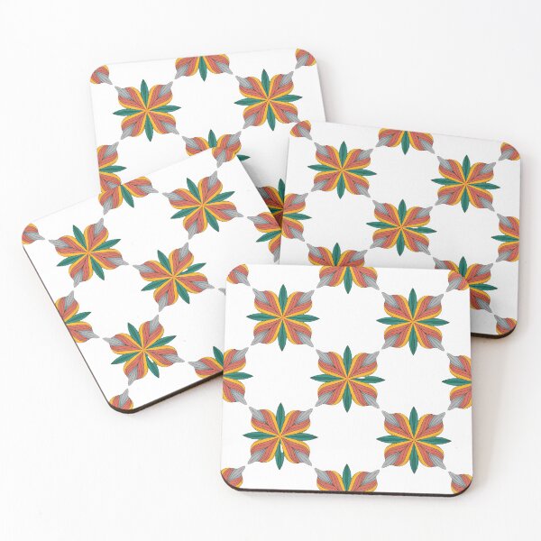Item preview, ​Retro Groovy Floral Seamless Pattern | Mid-Century Modern Flower Ornament designed and sold by ART BOND.