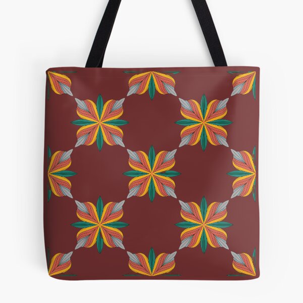 Item preview, ​Retro Groovy Floral Seamless Pattern | Mid-Century Modern Flower Ornament designed and sold by ART BOND.