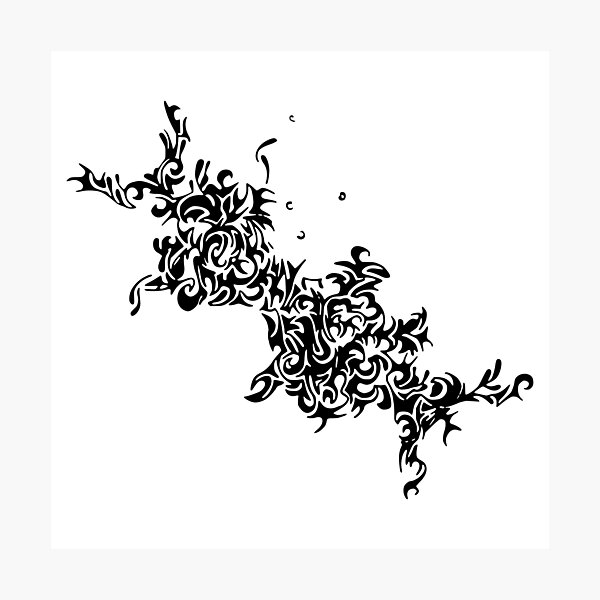 Item preview, Abstract Ink | Fish Kisses designed and sold by Boxlidjumper.