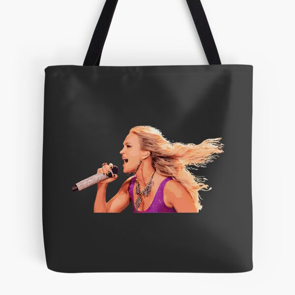 Item preview, Carrie Underwood Singing Performance Illustration designed and sold by ressou.