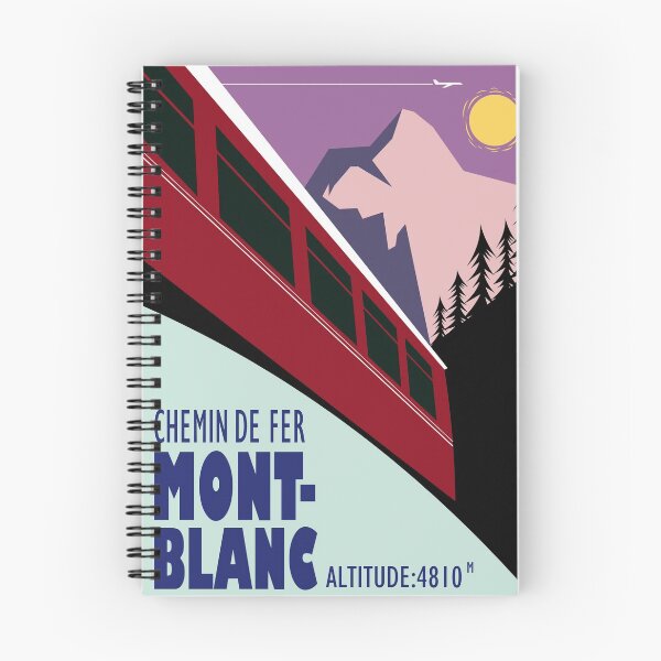 Item preview, Chemin de Fer Mont Blanc poster designed and sold by Gary Godel.