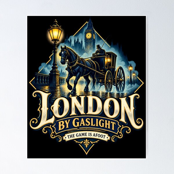 Item preview, Sherlock Holmes: London by Gaslight Carriage designed and sold by Fenay Designs.