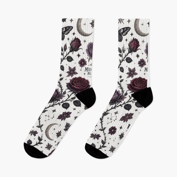 Item preview, Midnight Bloom Gothic Crescent Moon Roses Dark Floral designed and sold by mo-carnival.