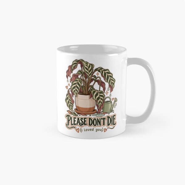 Item preview, Please Dont Die I Loved You Funny Plant Line Art designed and sold by Win Hardy.