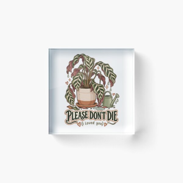 Item preview, Please Dont Die I Loved You Funny Plant Line Art designed and sold by Win Hardy.