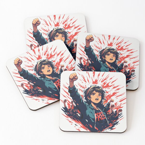 Item preview, Youth Revolt - Rebel Anime Girl  designed and sold by BluedarkArt.