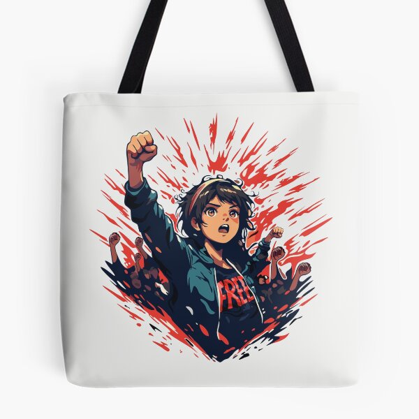Item preview, Youth Revolt - Rebel Anime Girl  designed and sold by BluedarkArt.