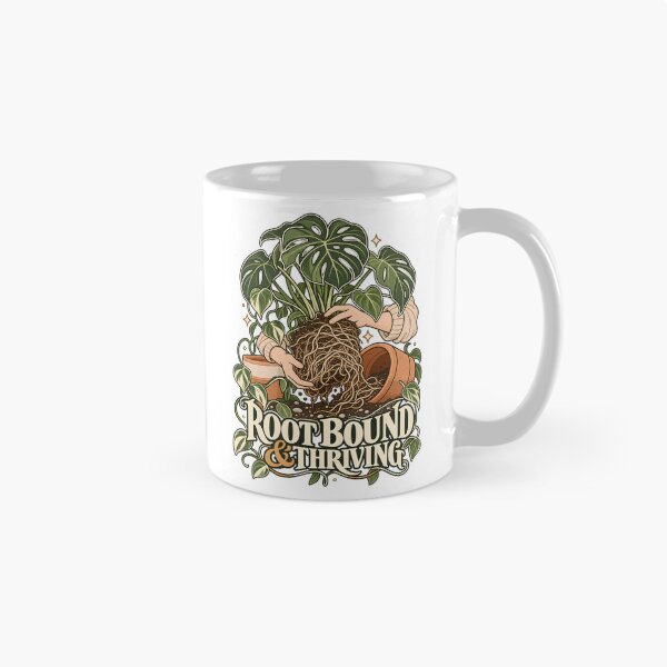 Item preview, Root Bound And Thriving Minimal Botanical Line Art designed and sold by Win Hardy.
