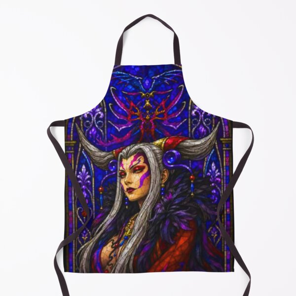 Item preview, Ultimecia or Artemisia, the villainous witch from Final Fantasy VIII, stained glass window - PlayStation Gamer Nostalgia - Edea, Rinoa, Squall - Anime/Manga - Church or Castle Art designed and sold by Alba Forjanívea.