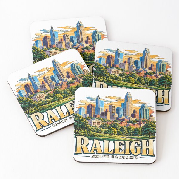 Item preview, Vintage Raleigh North Carolina Travel Souvenir Landmark Gift designed and sold by MichaeIRellov.