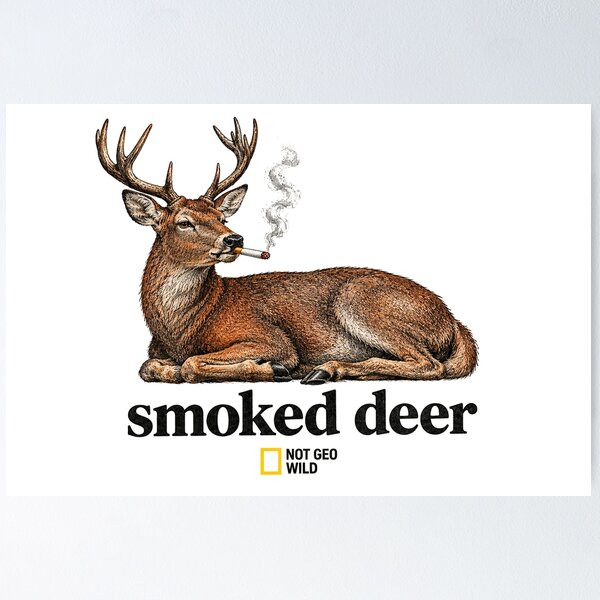 Item preview, Smoked Deer designed and sold by cocaynecowboy.