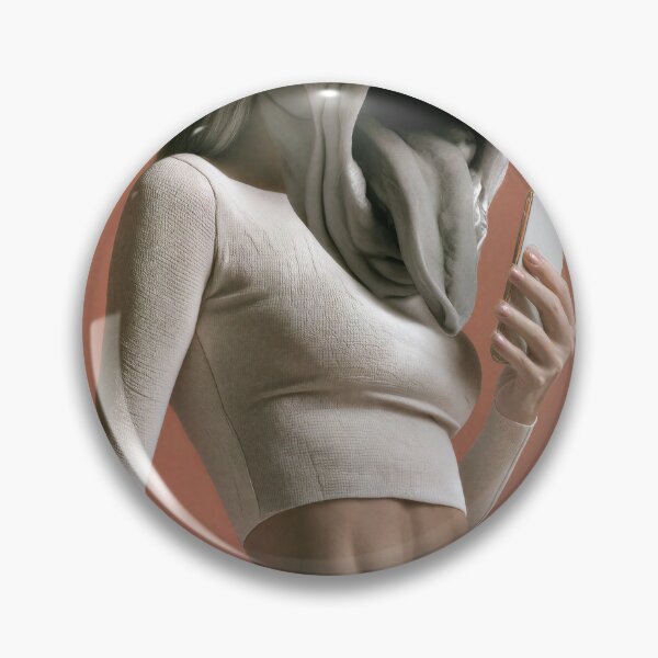 Item preview, Surreal Woman Distorted Face Portrait designed and sold by Mr Ai Shop.