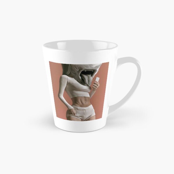 Item preview, Surreal Woman Distorted Face Portrait designed and sold by Mr Ai Shop.