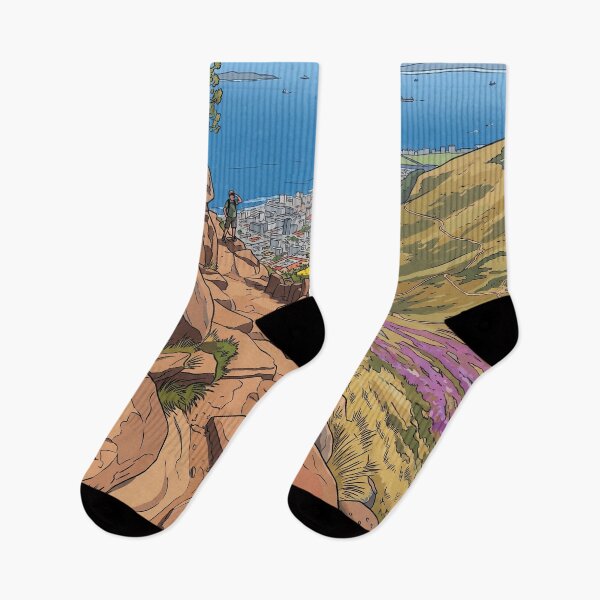 Item preview, Cape Town Lions Head Hike South Africa Sea View Retro Vintage Design Motif designed and sold by strandbar.