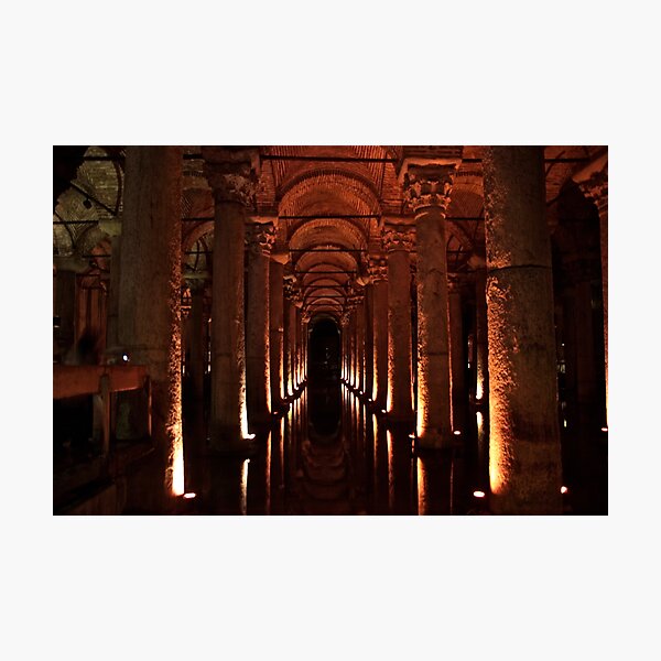 Item preview, Underground area in Istanbul used to store water   designed and sold by dhphotography.
