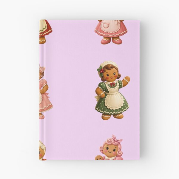 Item preview, Cute Vintage Gingerbread Girls Baking Pattern designed and sold by GlaSher.