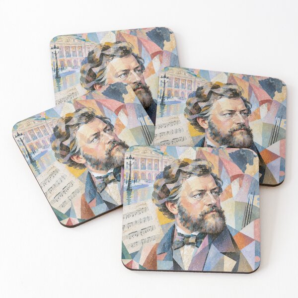 Item preview, Georges Bizet Classical Music Painting – French Composer Portrait designed and sold by GalleryKauffeld.