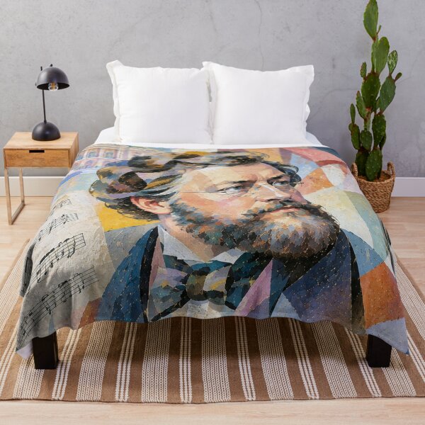 Item preview, Georges Bizet Classical Music Painting – French Composer Portrait designed and sold by GalleryKauffeld.