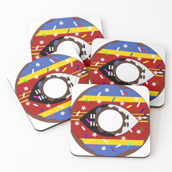 Item preview, Swaziland Flag Donut – Colorful Sprinkles Country Pride designed and sold by TheIconSmith.